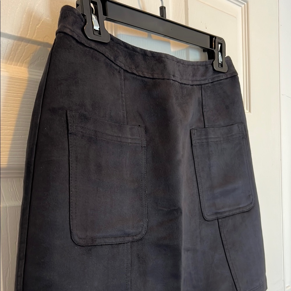 NWOT Old Navy Faux Suede Mini Skirt - Picture 2 of 6